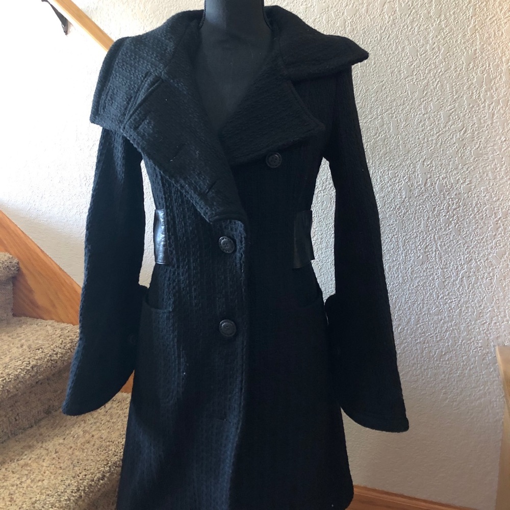 Wool dress coat